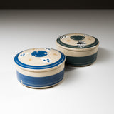 Fukube Pottery Condiment Container - Quail / ふくべ窯 小物入れ うずら