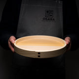 Wappa Hinoki Cypress Tray - Small 24 cm / 東濃檜 わっぱ盆