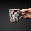 Kutani ware Pair Mug Cup -Plum / 九谷焼 ペアマグカップ
