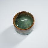 Mino ware Pottery Sake Cup / Teacup - Moss / 美濃焼き ぐい呑み