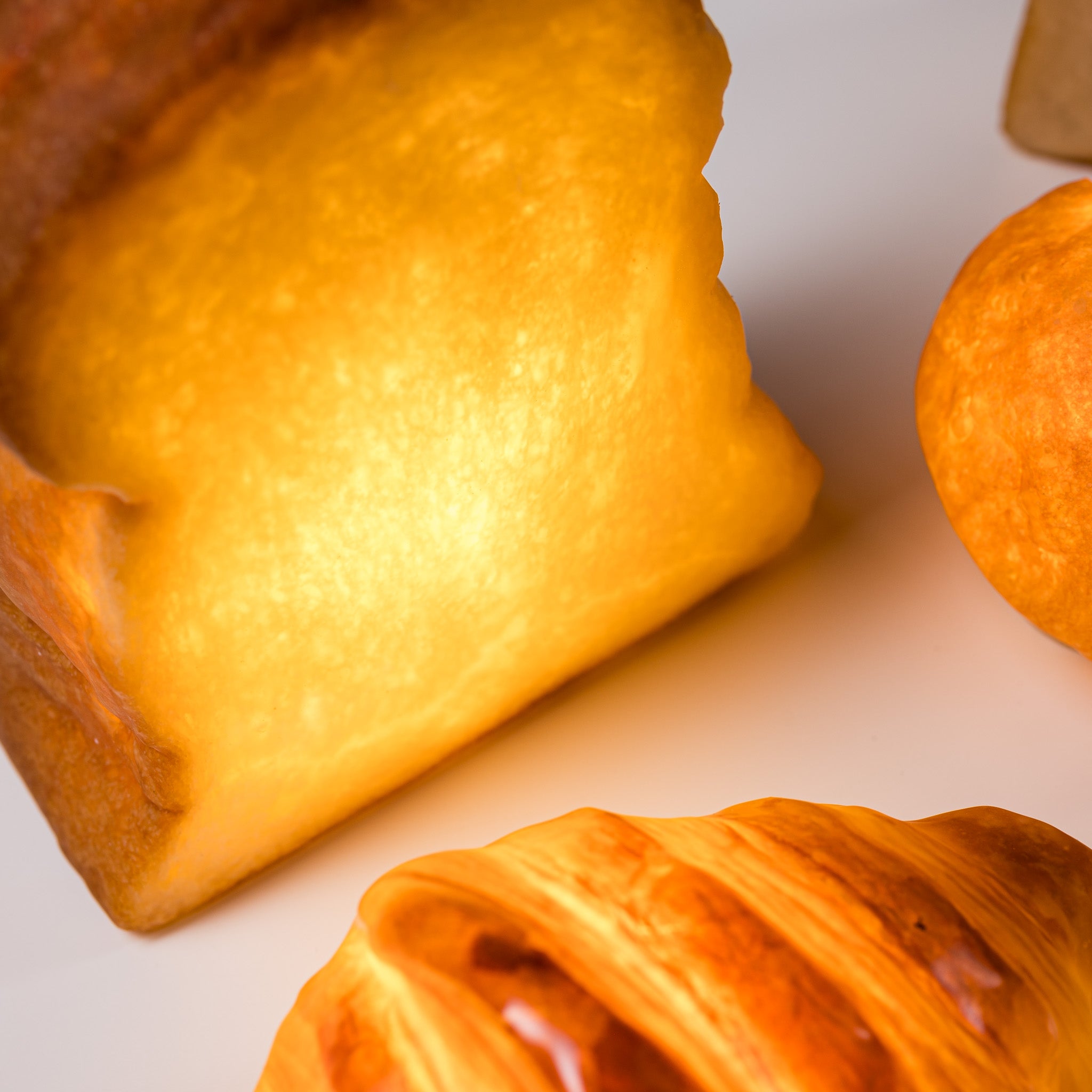 PAMPSHADE Real Bread Lamps - Square Toast / パンプシェード by Yukiko Morita