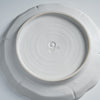 USUKI Ware Handmade Rinka Rim Plate - 22 cm / 臼杵焼き リム皿