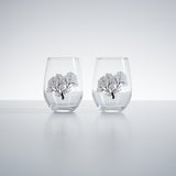 Chill & Bloom Sakura Glass Pair Tumbler Cup / 冷感グラス