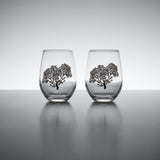 Chill & Bloom Sakura Glass Pair Tumbler Cup / 冷感グラス