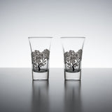 Chill & Bloom Sakura Pair Sake Shot Glass / 冷感ショットグラス