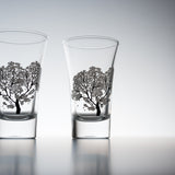 Chill & Bloom Sakura Pair Sake Shot Glass / 冷感ショットグラス