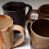 Bizen ware Pottery Extra Large Mug Cup - HIDASUKI / 備前焼 マグカップ