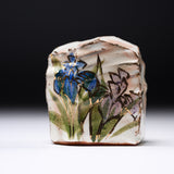 The Flowering Year Mini Bud Vases - May : Iris / 俊山窯 一輪挿し 菖蒲