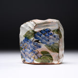 The Flowering Year Mini Bud Vases - June : Hydrangea / 俊山窯 一輪挿し 紫陽花