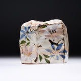 The Flowering Year Mini Bud Vases - July : Clematis / 俊山窯 一輪挿し 鉄仙