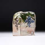 The Flowering Year Mini Bud Vases - August : Grape / 俊山窯 一輪挿し 葡萄