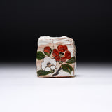 The Flowering Year Mini Bud Vases - November : Camellia / 俊山窯 一輪挿し 椿
