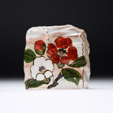 The Flowering Year Mini Bud Vases - November : Camellia / 俊山窯 一輪挿し 椿