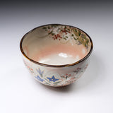Shunzan Kiln Matcha Bowl - Autumn Grasses / 俊山窯 抹茶碗 秋草