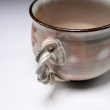 Shunzan Kiln Kyo Kiyomizu Ware Twisted Handle Mug - Maple / 俊山窯 マグカップ 紅葉