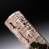 Shunzan Kiln Kyo Kiyomizu Ware Handmade Vase - Pine / 俊山窯 花生 松