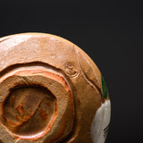 Zoho Kiln Small Tea Bowl / Side Dish Bowl - Iroe Camellia / 蔵珍窯 こふく碗