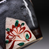 Zoho-Kiln Soba Cup - Shino Akae / 蔵珍窯 そば猪口