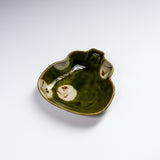 Zoho Kiln Hyotan Small Plate - Three Design Options - Blue Signature / 蔵珍窯 瓢箪小皿