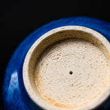 Zoho-Kiln Incense Holder - Cobalt Blue Glaze / 蔵珍窯 香立て
