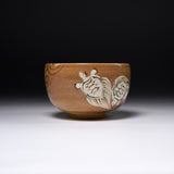 Zoho Kiln Matcha Bowl - Turtle / 蔵珍窯 抹茶碗