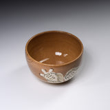 Zoho Kiln Matcha Bowl - Turtle / 蔵珍窯 抹茶碗