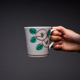 Zoho Kiln Mug Cup - Iroe Camellia / 蔵珍窯 マグカップ