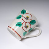 Zoho Kiln Mug Cup - Iroe Camellia / 蔵珍窯 マグカップ