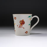 Zoho-Kiln Mug Cup - Zoho's Red Iroe Treausre / 蔵珍窯 マグカップ