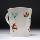 Zoho-Kiln Mug Cup - Zoho's Red Iroe Treausre / 蔵珍窯 マグカップ