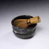Zoho Kiln Small Tea Bowl / Side Dish Bowl - Plum Shino / 蔵珍窯 こふく碗
