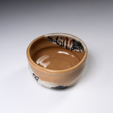 Zoho Kiln Small Tea Bowl / Side Dish Bowl - Spring Herb / 蔵珍窯 こふく碗