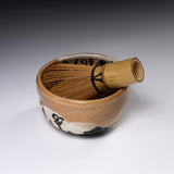 Zoho Kiln Small Tea Bowl / Side Dish Bowl - Spring Herb / 蔵珍窯 こふく碗