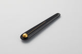 Chushin Kobo Yamagata Cast Iron Incense Holder - Bamboo leaf with Dew / 山形鋳物 香立
