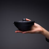 USUKI Ware Handmade Teapot - Black / 臼杵焼