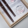WAKASA Lacquered Chopsticks Gift Set - Spring Blooms