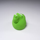 Seto Ware Lucky Ornament - Frog mum with kids / 瀬戸陶芸社 縁起玩具
