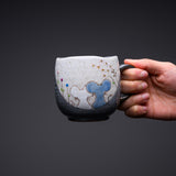 Kutani Ware Mug Cup - Friendly Mice / 九谷焼 マグカップ