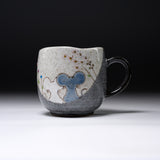 Kutani Ware Mug Cup - Friendly Mice / 九谷焼 マグカップ