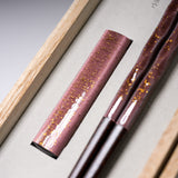 KASANE Lacquered Chopstick with Chopstick Rest in a Paulownia Box / 民藝箸 ギフトセット