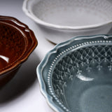 WAKASAMA Kiln French Lace Bowl - 3 Colour Options / わかさま陶芸 ボウル