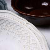 WAKASAMA Kiln French Lace Bowl - 3 Colour Options / わかさま陶芸 ボウル
