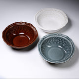 WAKASAMA Kiln French Lace Bowl - 3 Colour Options / わかさま陶芸 ボウル