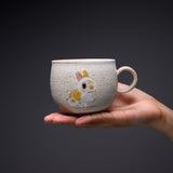 Yamano Usagi Handmade Rabbit Mug Cup - Momo / 山野うさぎ マグカップ