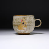 Yamano Usagi Handmade Rabbit Mug Cup - Clover / 山野うさぎ マグカップ
