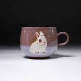 Yamano Usagi Handmade Rabbit Mug Cup - Yuki / 山野うさぎ マグカップ