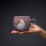 Yamano Usagi Handmade Rabbit Mug Cup - Yuki / 山野うさぎ マグカップ