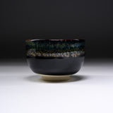 Mini Matcha Bowl - Tenmoku kin nagashi / 抹茶碗