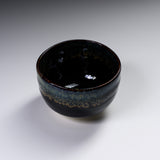 Mini Matcha Bowl - Tenmoku kin nagashi / 抹茶碗