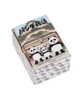 Bathhouse Panda Pair Glass Set / パンダ銭湯 ペアグラス